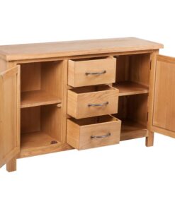 vidaXL Dressoir met 3 lades 110x33