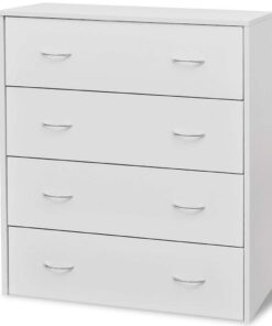 vidaXL Dressoir met 4 lades 60x30