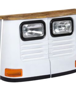 vidaXL Dressoir vrachtwagen massief mangohout wit