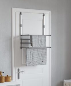 vidaXL Droogrek voor balkon 54x25x42 cm aluminium