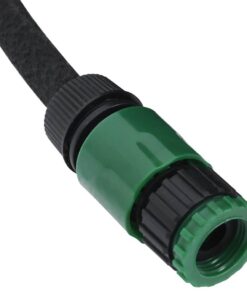 6'' 50 m rubber zwart