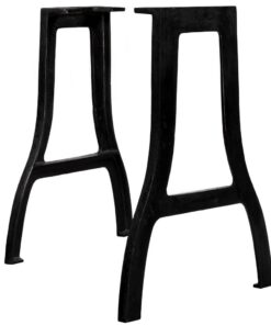 vidaXL Eettafelpoten 2 st A-frame gietijzer