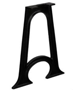 vidaXL Eettafelpoten met gewelfde onderkant 2 st A-frame gietijzer