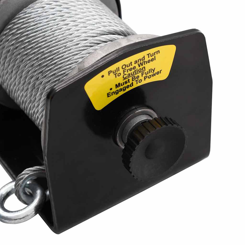 vidaXL Elektrische lier 12V 907 kg met afstandsbediening - Afbeelding 4