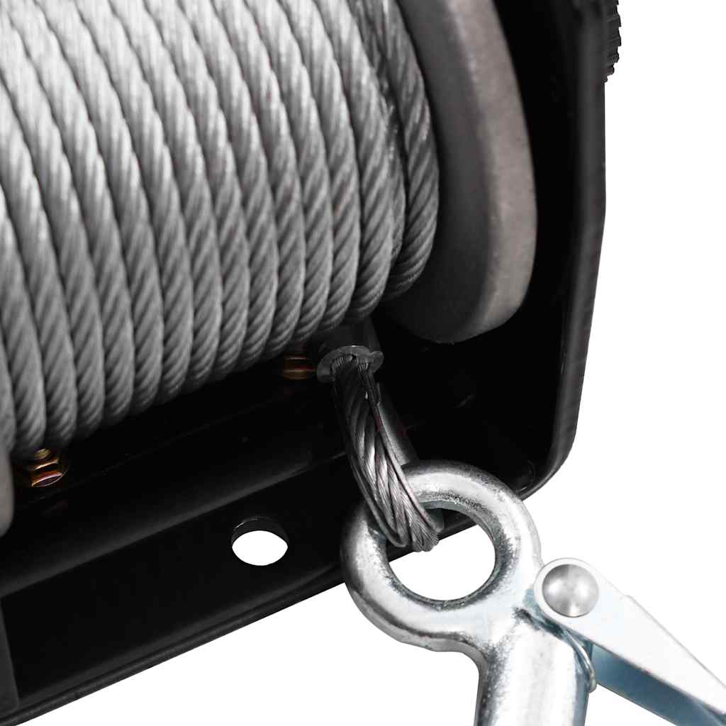 vidaXL Elektrische lier 12V 907 kg met afstandsbediening - Afbeelding 5