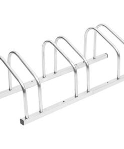 vidaXL Fietsenrek voor 3 fietsen gegalvaniseerd staal