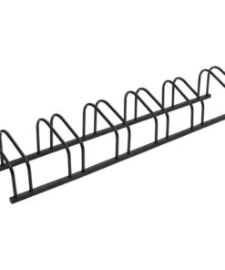 vidaXL Fietsenrek voor 6 fietsen staal zwart
