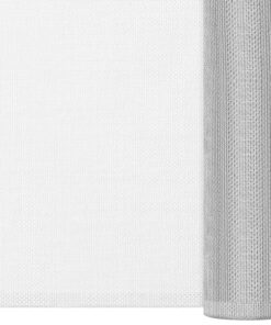 vidaXL Gaas 112x2000 cm aluminium zilverkleurig