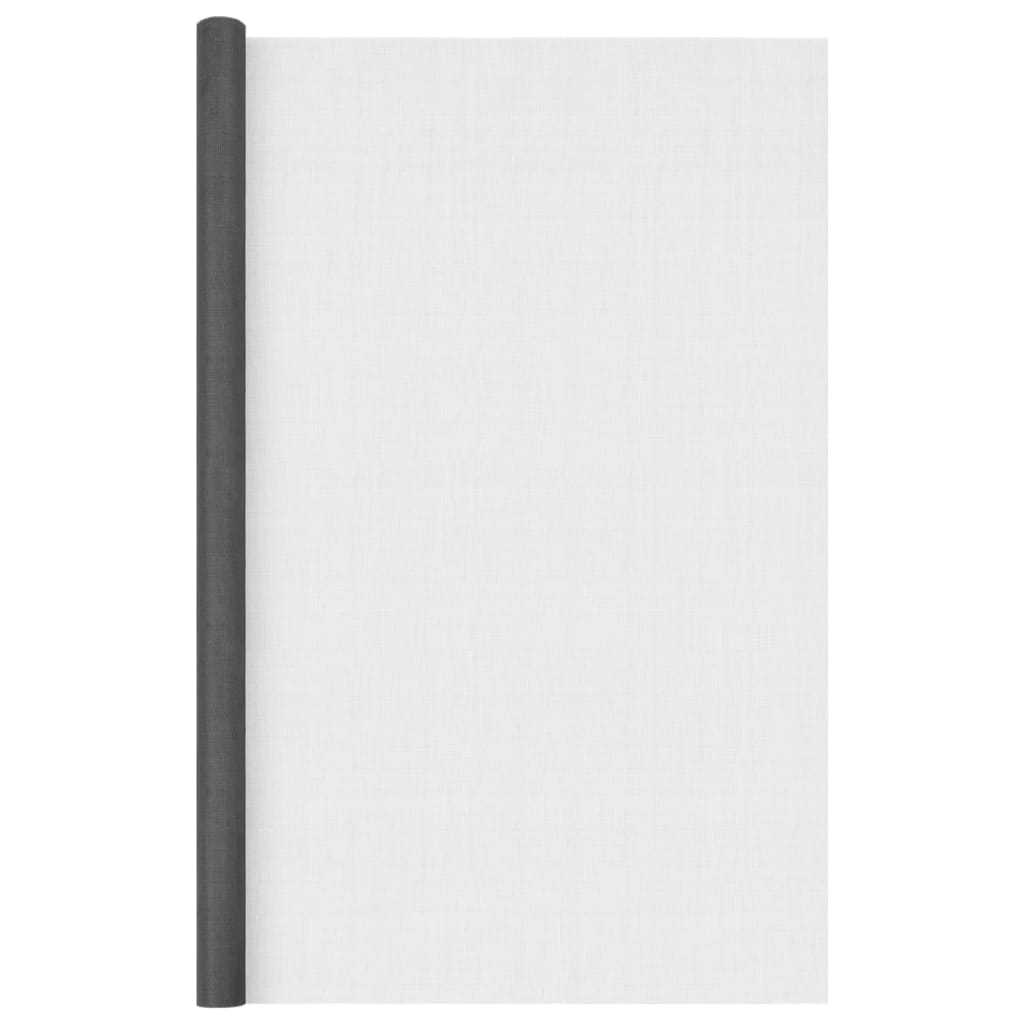 vidaXL Gaas 112x2000 cm glasvezel zwart - Image 3