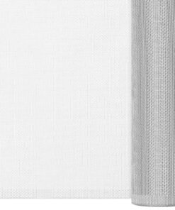 vidaXL Gaas 80x1000 cm aluminium zilverkleurig