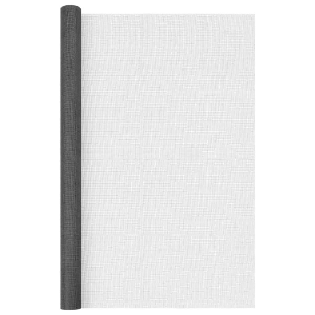 vidaXL Gaas 80x2000 cm glasvezel zwart - Image 3