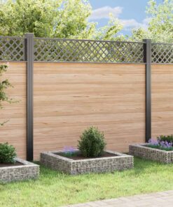 vidaXL Gabion plantenbak verhoogd 100x100x20 cm gegalvaniseerd staal