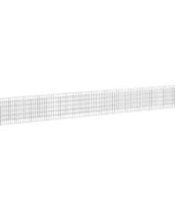 vidaXL Gabion plantenbak verhoogd 540x50x50 cm gegalvaniseerd ijzer