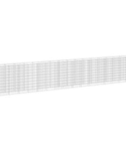 vidaXL Gabion plantenbak verhoogd 610x50x100 cm gegalvaniseerd ijzer