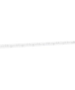 vidaXL Gabion plantenbak verhoogd 800x100x20 cm gegalvaniseerd staal