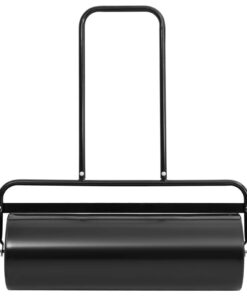 vidaXL Gazonroller duwmodel 63 L ijzer en staal zwart