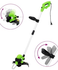 vidaXL Grastrimmer elektrisch telescopisch 29 cm 550 W