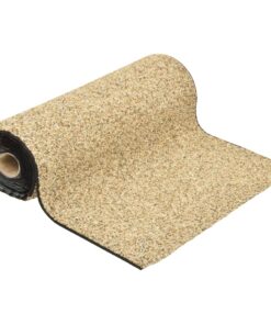 vidaXL Grindfolie 150x60 cm natuurlijke zandkleur
