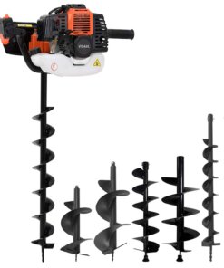 vidaXL Grondboorset staal