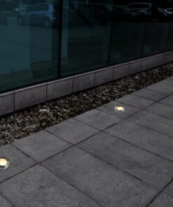 vidaXL Grondspots voor buiten 12 stuks rond