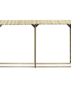 vidaXL Haardhoutopslag 300x44x176 cm geïmpregneerd grenenhout