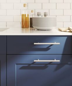 vidaXL Handvatten 10 st 128 mm roestvrij staal zilverkleurig