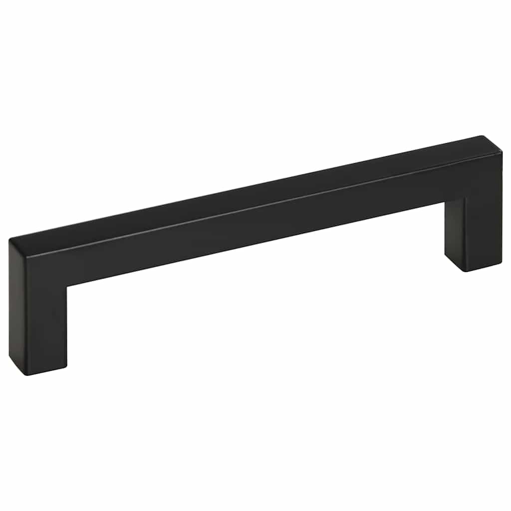 vidaXL Handvatten 10 st 128 mm roestvrij staal zwart - Afbeelding 6