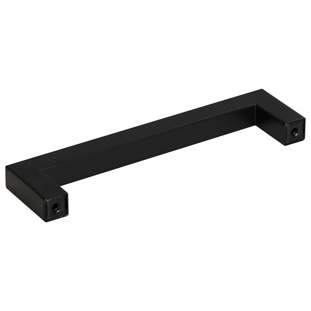 vidaXL Handvatten 10 st 128 mm roestvrij staal zwart - Afbeelding 7