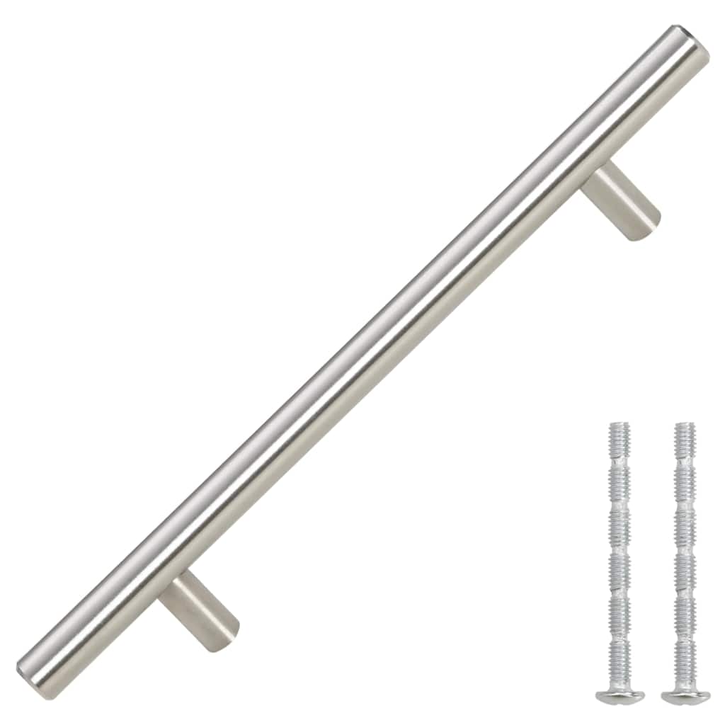 vidaXL Handvatten 10 st 160 mm roestvrij staal zilverkleurig - Afbeelding 3