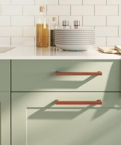 vidaXL Handvatten 5 st 192 mm roestvrij staal bronskleurig