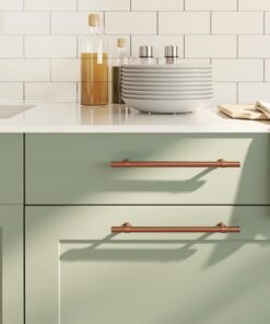 vidaXL Handvatten 5 st 192 mm roestvrij staal bronskleurig