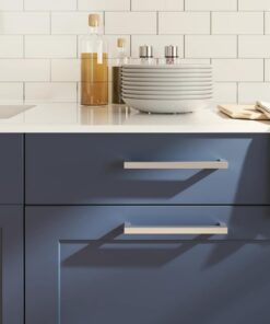 vidaXL Handvatten 5 st 192 mm roestvrij staal zilverkleurig