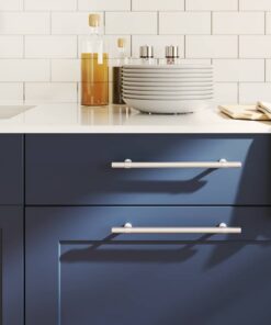 vidaXL Handvatten 5 st 192 mm roestvrij staal zilverkleurig