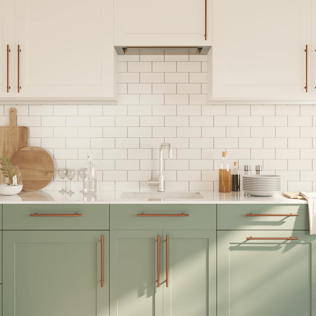 vidaXL Handvatten 5 st 224 mm roestvrij staal bronskleurig - Image 4