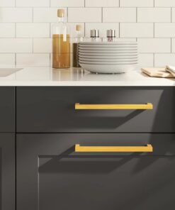 vidaXL Handvatten 5 st 224 mm roestvrij staal goudkleurig