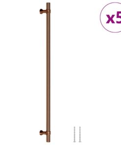 vidaXL Handvatten 5 st 320 mm roestvrij staal bronskleurig