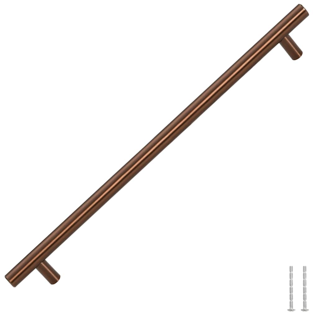 vidaXL Handvatten 5 st 320 mm roestvrij staal bronskleurig - Afbeelding 3