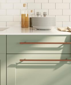 vidaXL Handvatten 5 st 320 mm roestvrij staal bronskleurig