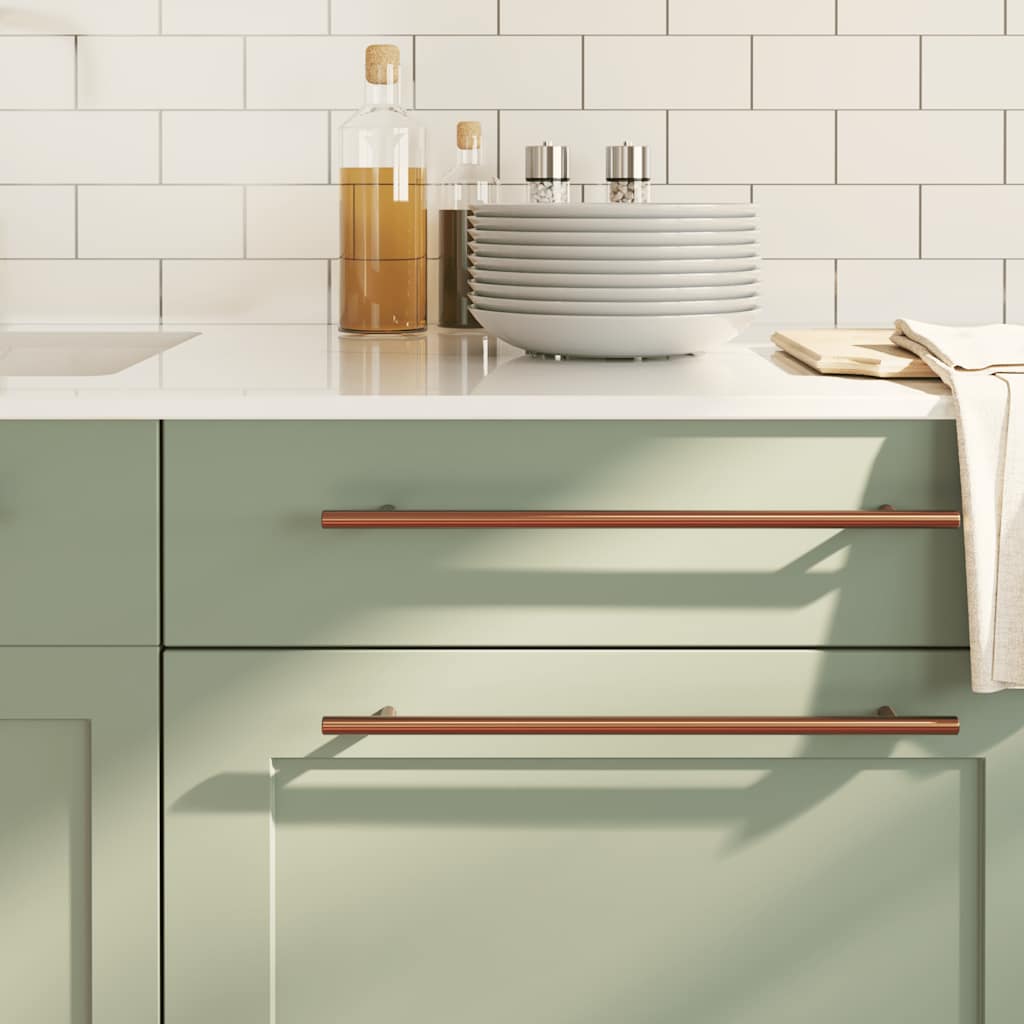 vidaXL Handvatten 5 st 320 mm roestvrij staal bronskleurig