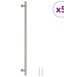 vidaXL Handvatten 5 st 320 mm roestvrij staal zilverkleurig