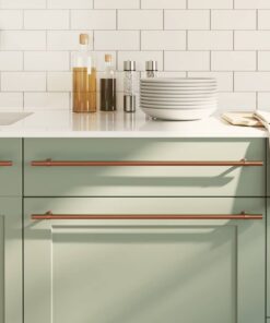 vidaXL Handvatten 5 st 480 mm roestvrij staal bronskleurig