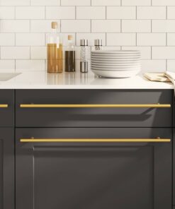 vidaXL Handvatten 5 st 480 mm roestvrij staal goudkleurig