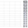 vidaXL Hek 50 m 150 cm gegalvaniseerd staal zilverkleurig