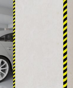 vidaXL Hoekbeschermers 2 st 4x3x100 cm PU geel en zwart