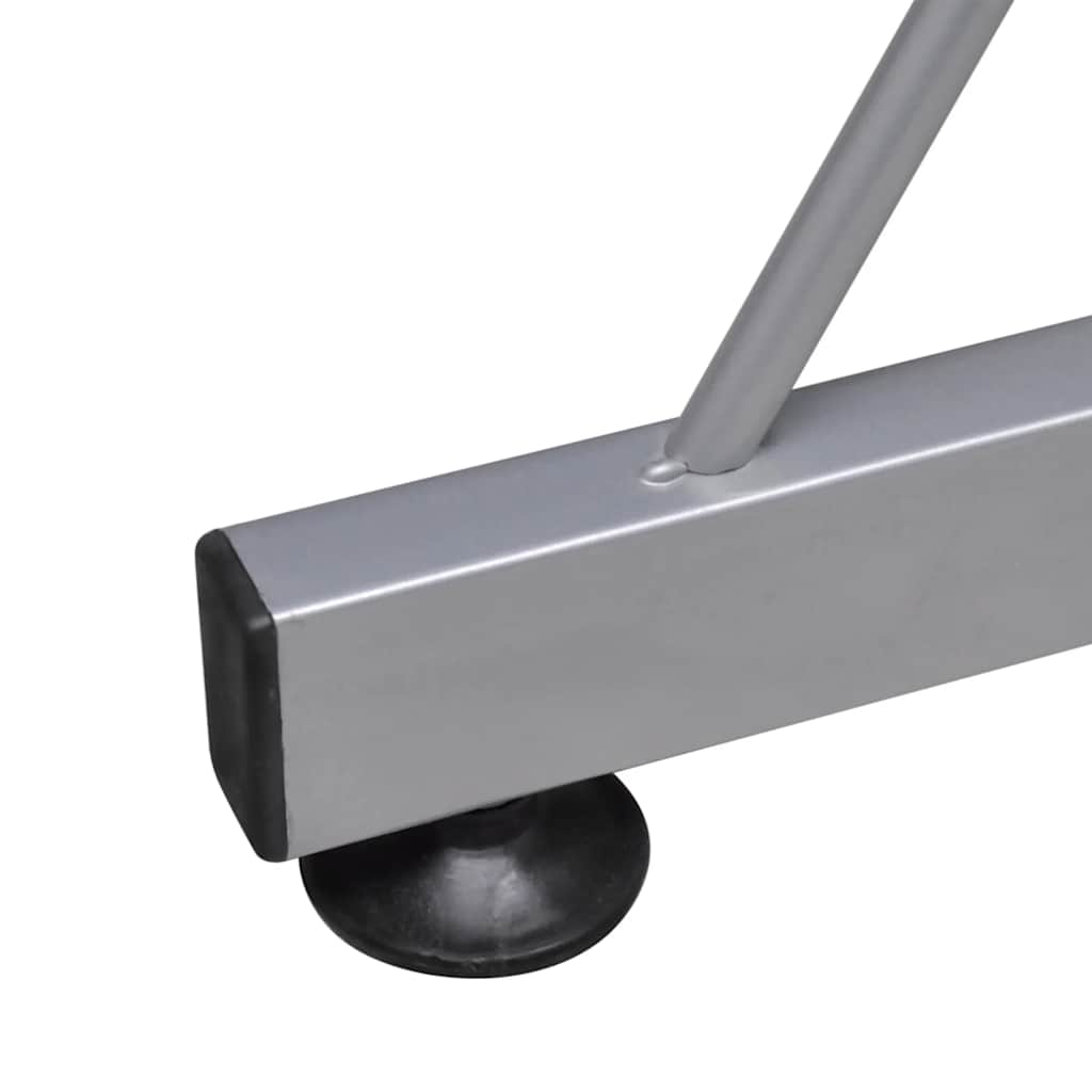 vidaXL Hoekbureau 132x112x99 cm bewerkt hout wit - Afbeelding 5