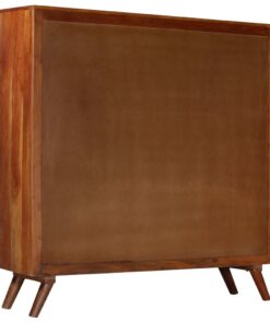 vidaXL Hoge kast 150x40x152 cm massief gerecycled hout