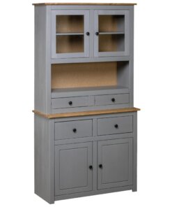 vidaXL Hoge kast Panama Range 93x40