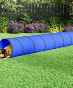 vidaXL Hondentunnel Ø 50x300 cm polyester blauw