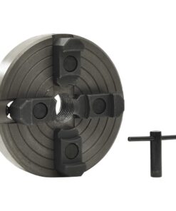 vidaXL Houtklauwplaat 4 bekken M33 verbinding 150x63 mm staal zwart