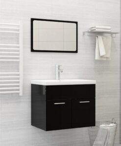 vidaXL Inbouwwastafel met kraan 61x39x18 cm keramiek wit